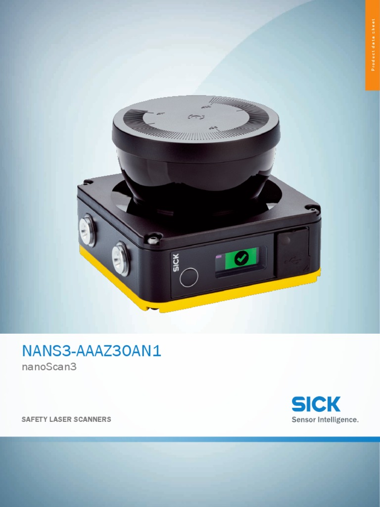 nanoScan3 Safety Laser Scanner Data | PDF | Usb | Input/Output