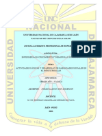 CONCLUSIONES Actividades Ludicas