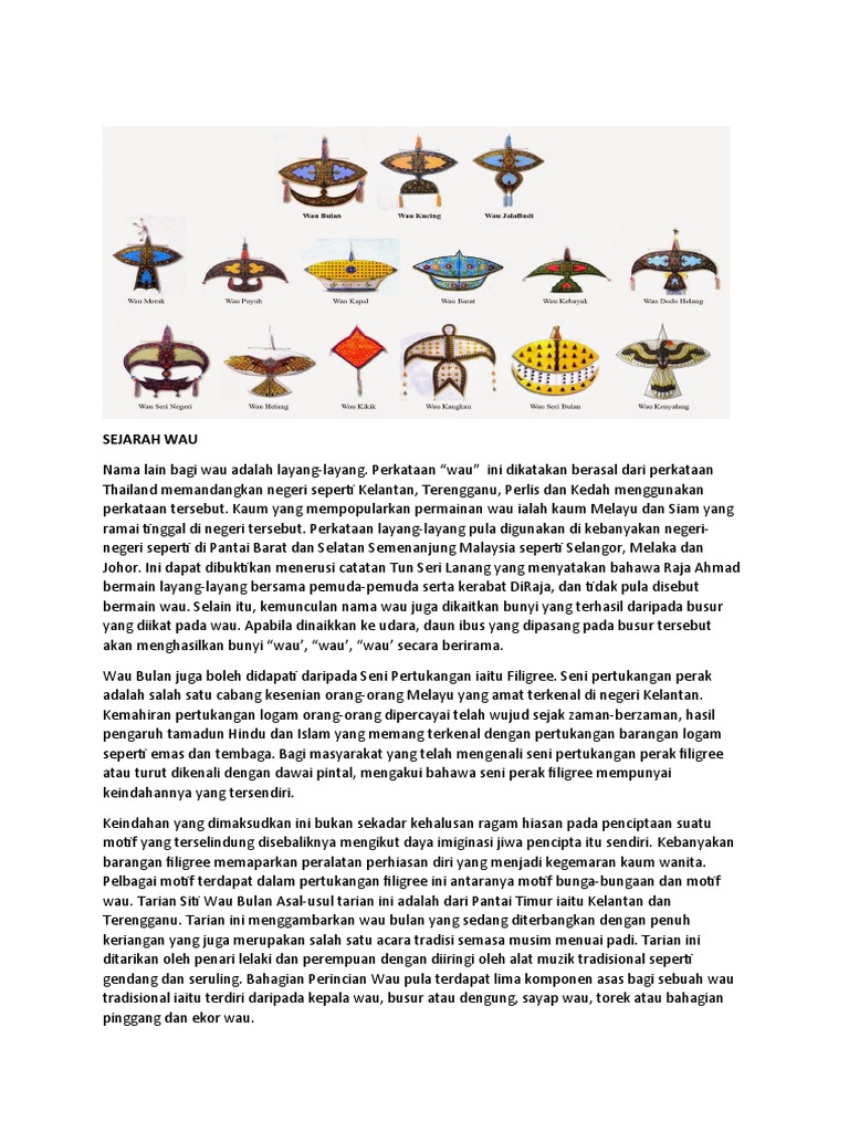 Sejarah Wau Pdf