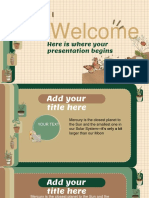 Welcome: Here Is Where Your Presentation Begins