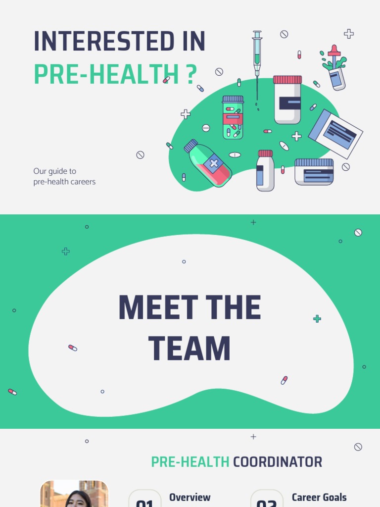 Pre-Health Career Guide and Resources | PDF | Graduate Record ...