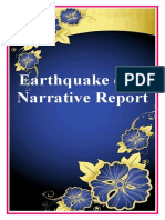 Earthquake Drill Narrative Report