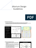 Auditorium Design Guidelines