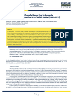 Non Financial Reporting in Romania in The Pre Directive 2014 95 Eu Period