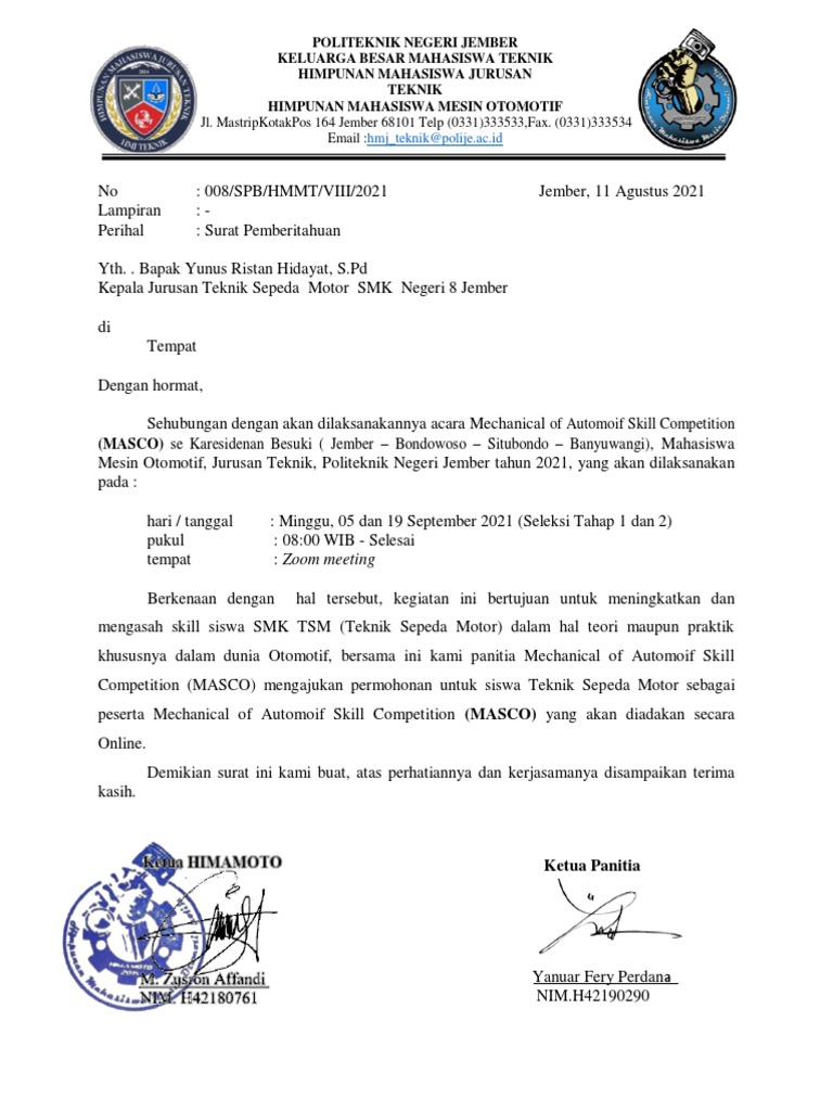 008 Spb Hmmt Viii 2021 Smkn 8 Jember Pdf