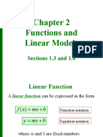 3.linear Functions and Application