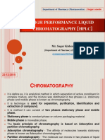 High Performance Liquid Chromatography HPLC: Mr. Sagar Kishor Savale