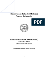 MSW Revised Syllabus