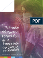 Estimación Del Número Reproductivo Efectivo de La Trasmisión Del Covid-19 en Colombia