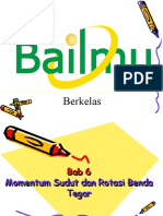 BAB 6 Momentum Sudut Dan Rotasi Benda Tegar