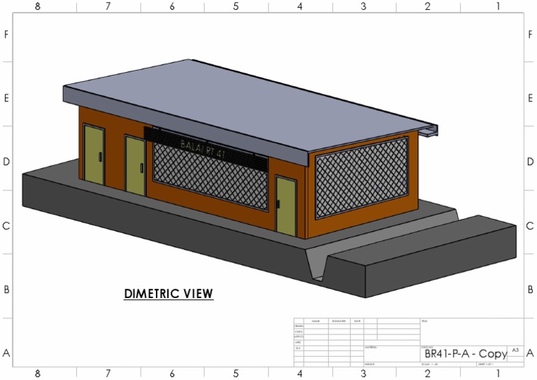 Dimetric View: BR41-P-A | PDF