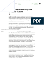 Filosofia Epicurista Enquanto Medicina Da Alma - by Breno Serson - Medium