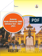 NTA's BHU PET 2021 Information Bulletin