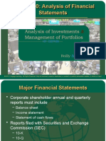 Chapter 10: Analysis of Financial Statements