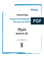 COVID 19 IPC ID - ConfirmationOfParticipation