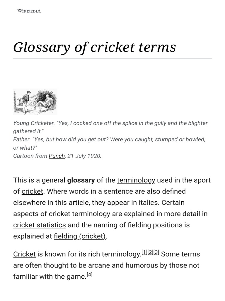 Cricket - Wikipedia