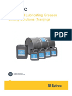 Epiroc: Fluids and Lubricating Greases Drilling Solutions (Nanjing)