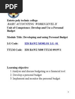Budget