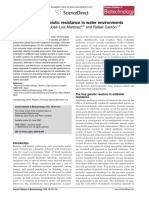 Antibiotics and Antibiotic Resistance in Water Environments 2008 Current Opinion in Biotechnology