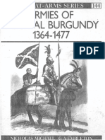 Osprey, Men-At-Arms #144 Armies of Medieval Burgundy 1364-1477 (1983) 93ed Ocr 8.12