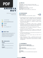 Ananya ROY: Software Engineer