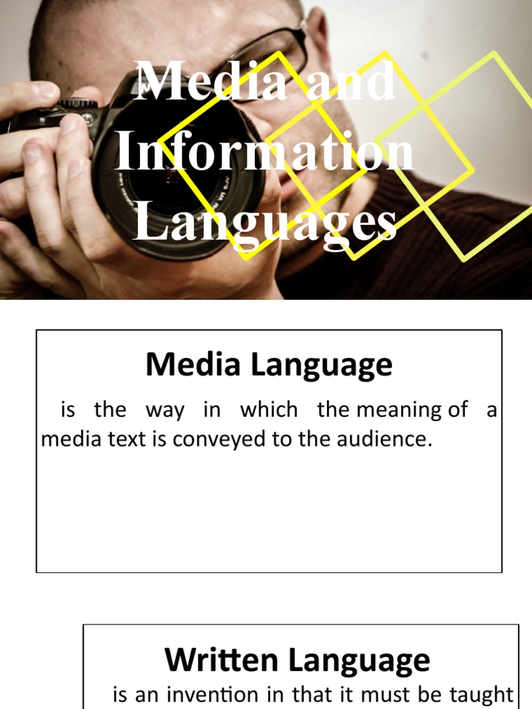 Understanding Media Language Concepts | PDF | Information | Communication