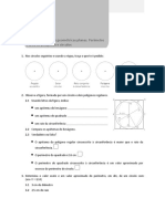 Ficha diferenciada 3A Figuras geométricas planas. Perímetro e área de polígonos e círculos