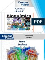 Bioquimica - Enzimas - Unidad III
