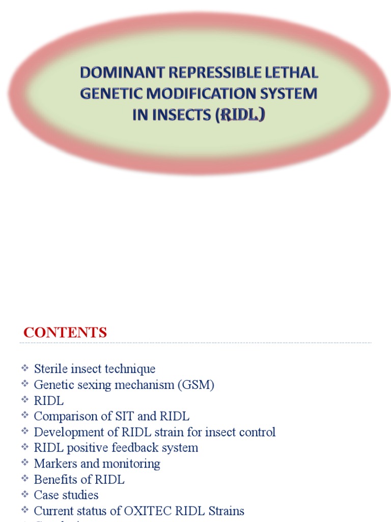 Application of Engineering Techniques for the Control of