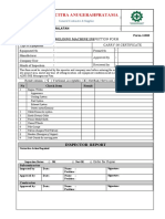 Form-I-010 Welding Machine Inspection Form: Carry-In Certificate