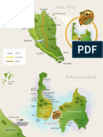 Map of Perhentian Island