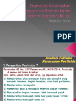 Chemical hazard in agriculture dr. Fitria
