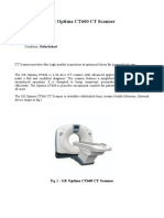 Fig 1 - GE Optima CT660 CT Scanner