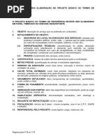 Licitacao Modelo para Projeto Basico Ou Termo Referencia