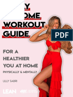 14 Day at Home Workout Guide - LEAN With Lilly