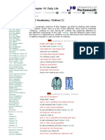 Chapter 10.19 Vocabulary - Clothes (1) - Paul Joyce Beginners' German