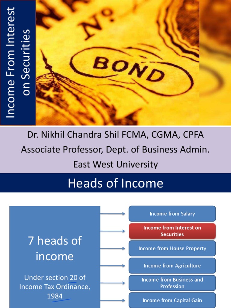 Interest On Securities PDF Interest Securities (Finance)