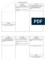 CPT - Challenging Beliefs Worksheet