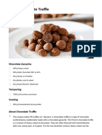 French Chocolate Truffle