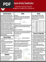 Human Activity Classification Poster