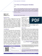 Sublingual Ranula A Case Study and Management Modalities