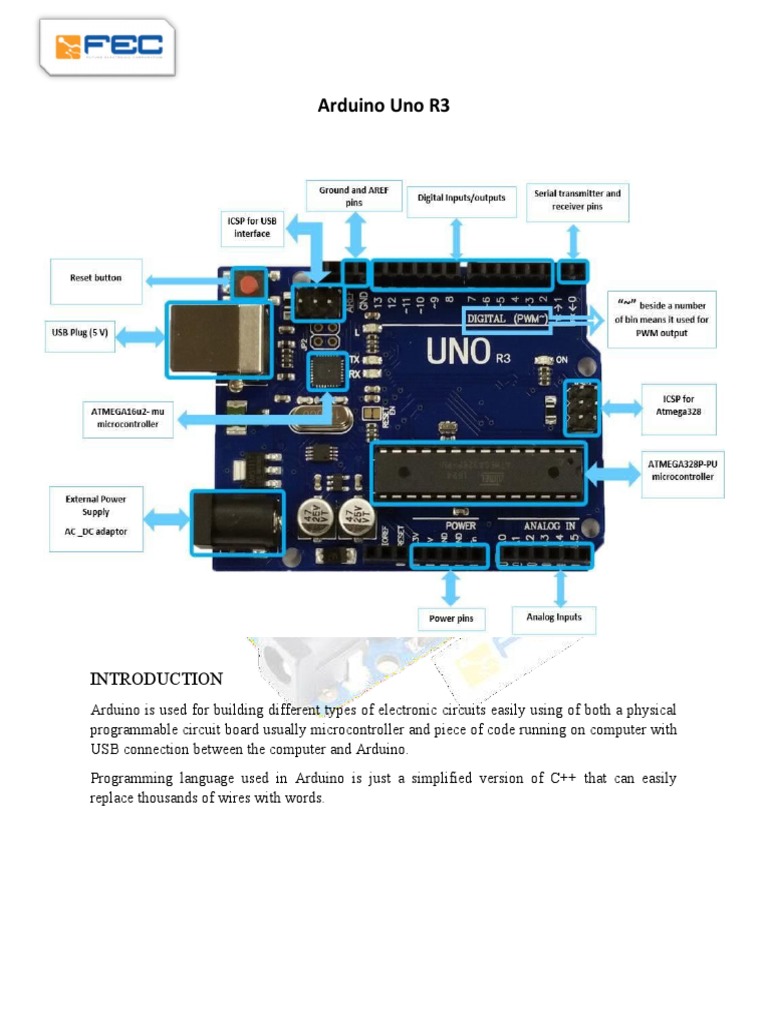 Arduino Uno r3 Datasheet | PDF | Microcontroller | Flash Memory