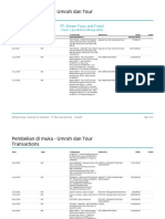 Pembelian Di Muka - Umrah Dan Tour Transactions: PT. Dream Tours and Travel