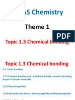 NSSCAS Chemistry Theme 1 Topic 1.3 - Updated 20 October 2020