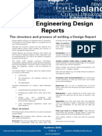 Engineering Design Report Template
