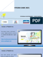 Integra Sabe 2021 - Tutorial Do Estudante Teste Digital