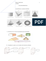 Guía Cuerpos Geometricos 8°