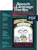 Speech Language Therapy in Practice Winter 1997
