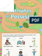 Year 2 Apostrophes For Possession Warm Up