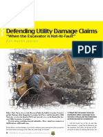 2012 Damage Prevention Professional Defending Utiltiy Damage Claims